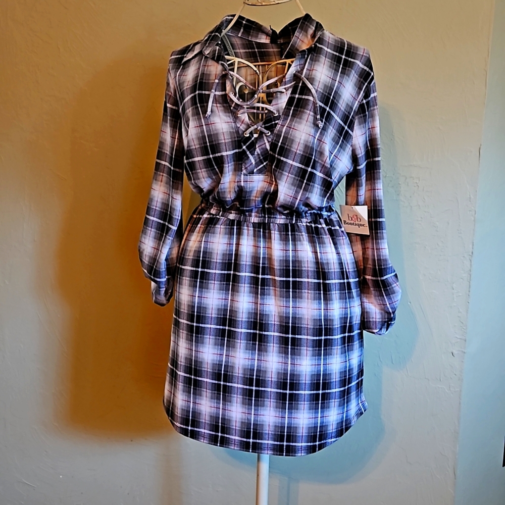 Flannel Pattern Dress